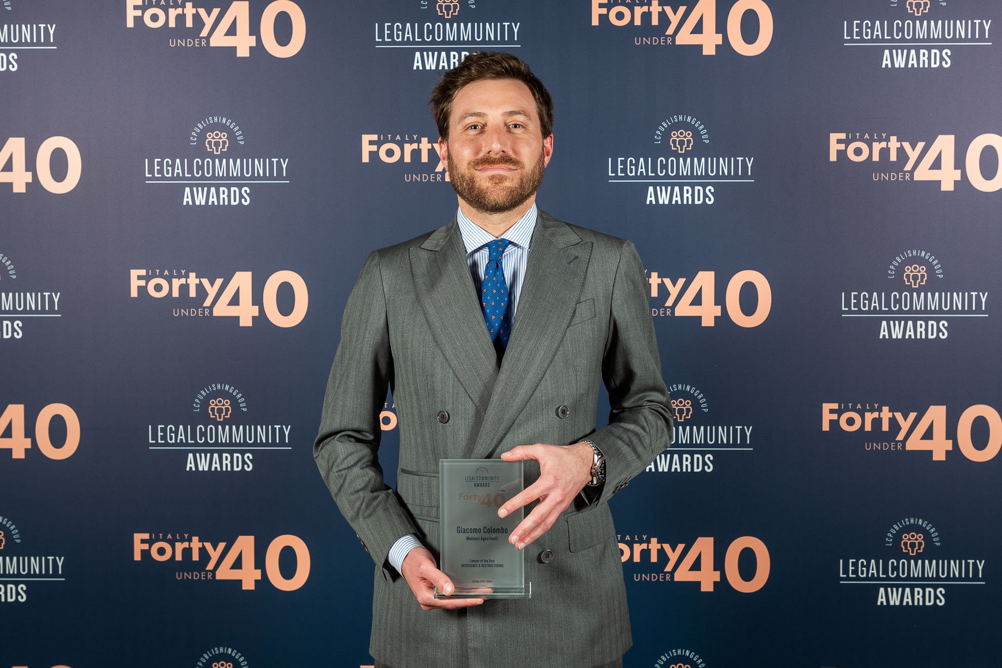 Giacomo Colombo è Avvocato dell'Anno Insolvency & Restructuring ai LC Forty Under 40 Awards